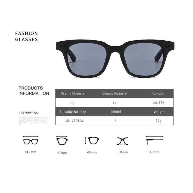 Mắt Kính Chống Ánh Sáng Xanh Phong Cách retro Thời Trang