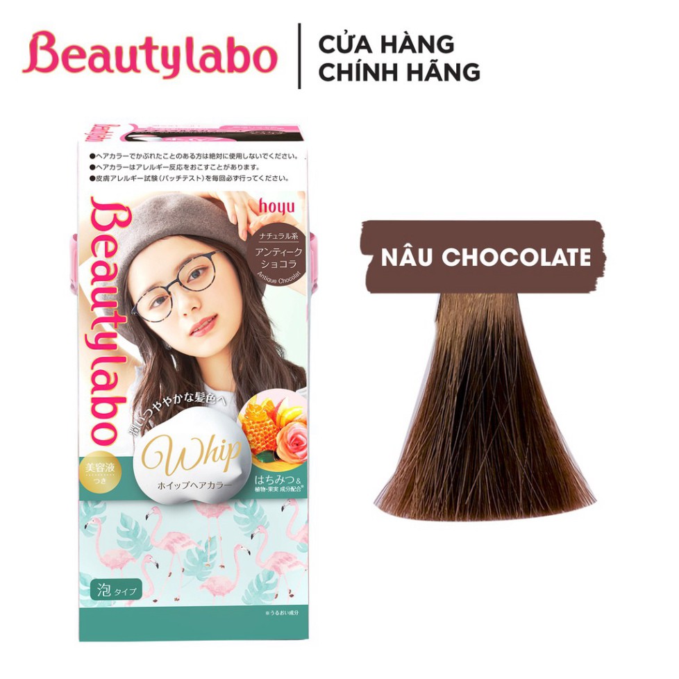 Thuốc nhuộm tóc tạo bọt Beautylabo 125ml – Whip Hair Color Nhật Bản