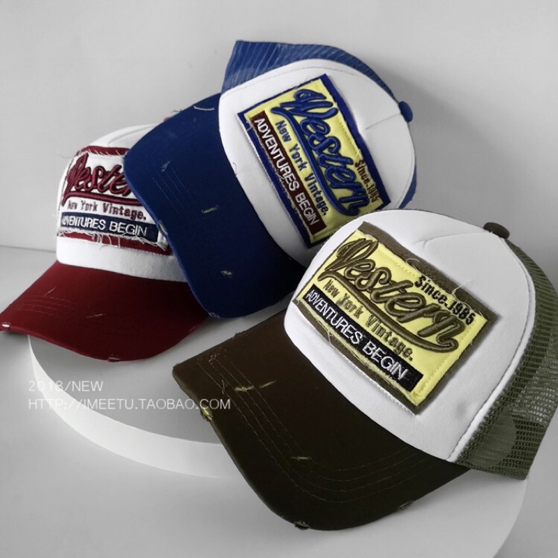 Mũ lưỡi trai Trucker Hat Western Vintage