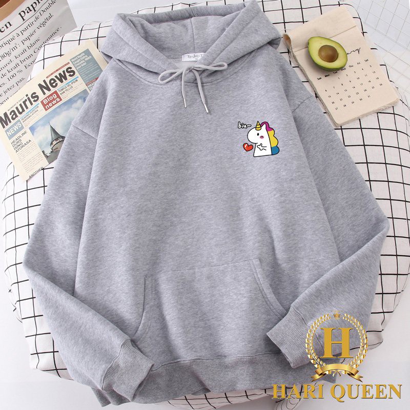 Áo hoodie ngựa búng tim HARI0121