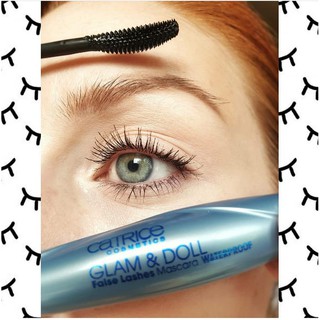 Mascara chống thấm nước Catrice Glam&Doll False Lashes Mascara Waterproof 10ml