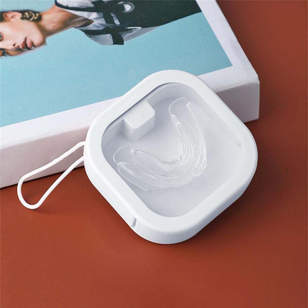 Hộp Nhựa ABS Vô Hình Đựng Niềng Răng Giả Chăm Sóc Răng Miệng