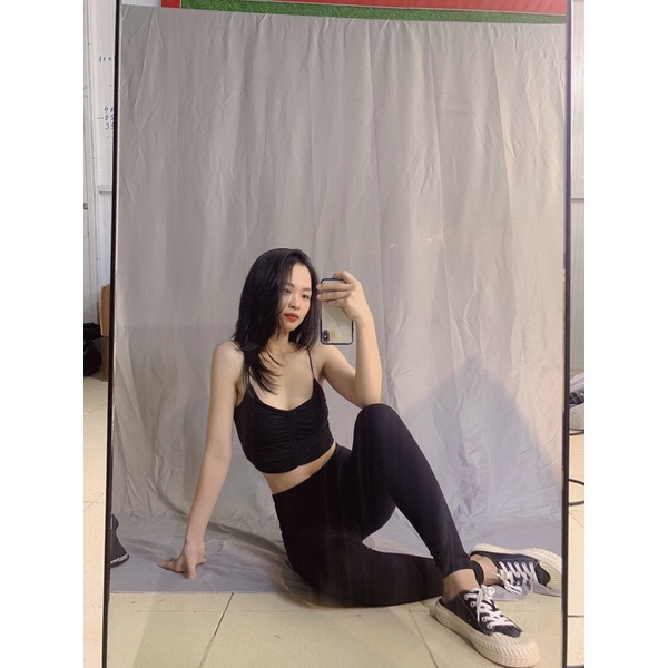 Quần Legging Spalding, Xuất Dư Xịn