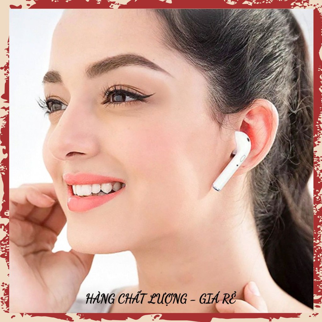Tai Nghe Bluetooth Không Dây Nhét Tai I12 Kiêm Pin Sạc Dự Phòng aresshop
