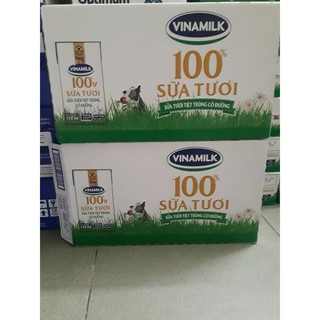 Sữa tươi Vinamilk 100% 110ml (thùng 48 hộp)