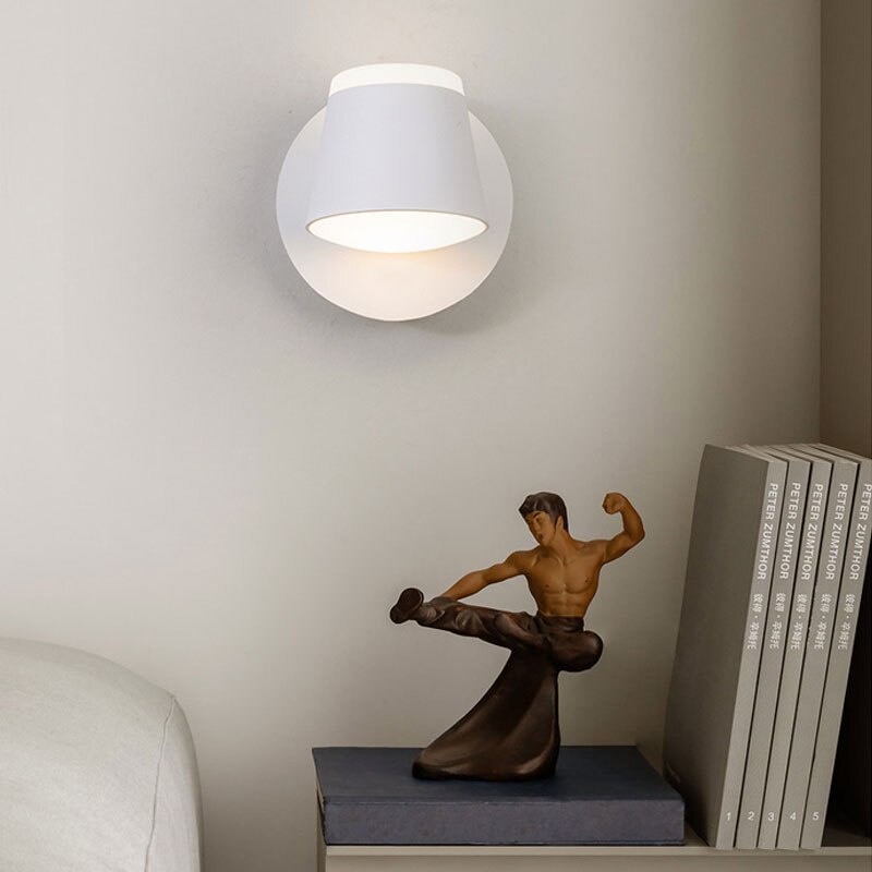 Đèn led Gắn Tường Bằng Sắt Thiết Kế Đơn Giản Sáng Tạo
