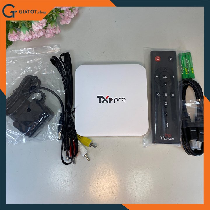 Combo đầu android TV Box LTP TXPPro new tặng kèm chuột bay G10S