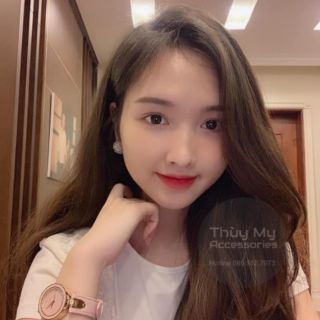 Hoa tai pha lê tròn