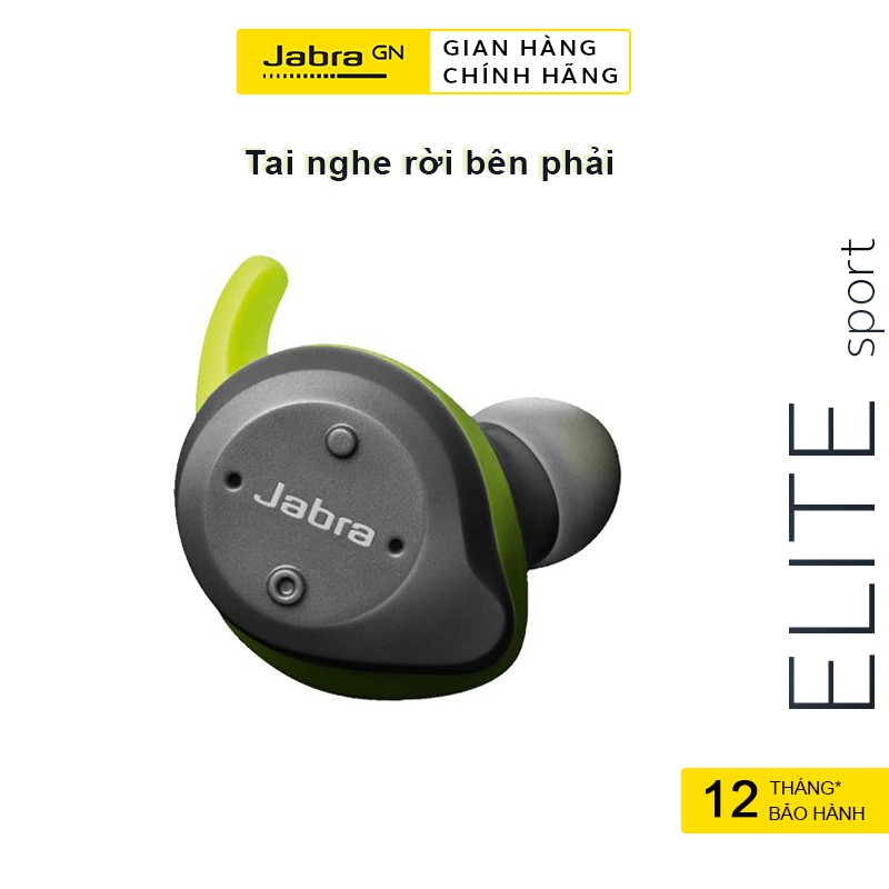 [Mã ELTECHZONE giảm 5% đơn 500K] Tai Nghe Rời Jabra Elite Sport – Hàng Chính Hãng