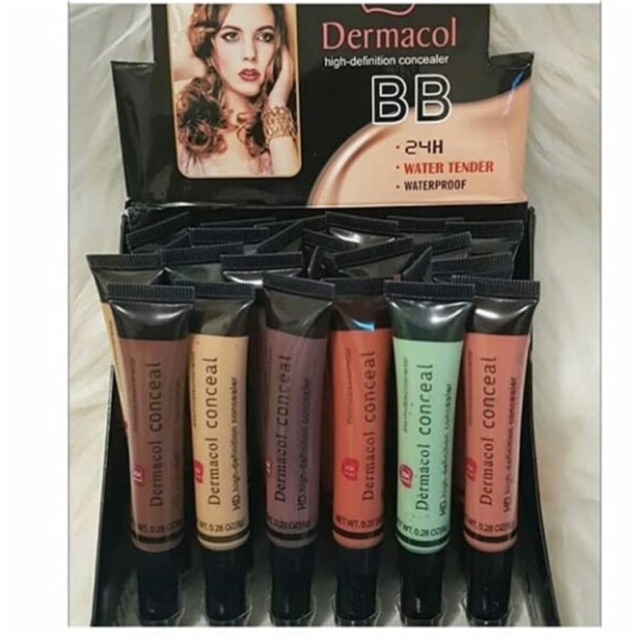 (Hàng Mới Về) Set 6 Kem Che Khuyết Điểm Dermacol