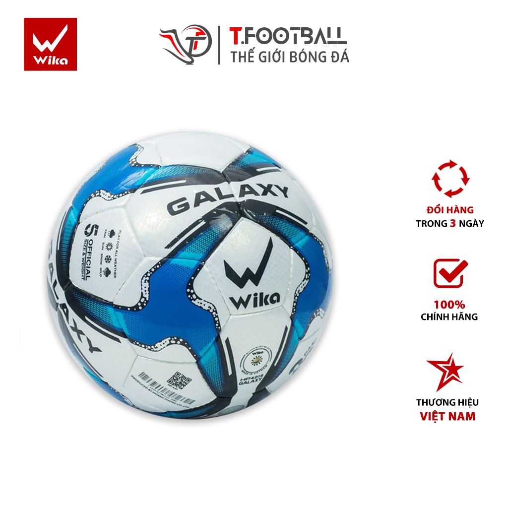 Quả Bóng Đá WIKA Galaxy Size 5 Khâu Thủ Công Tiêu Chuẩn B-GALAXY