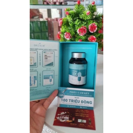 Chính hãng] Viên uống trắng da Glutathione 600 DR Lacir Viên trắng da nguyên mã