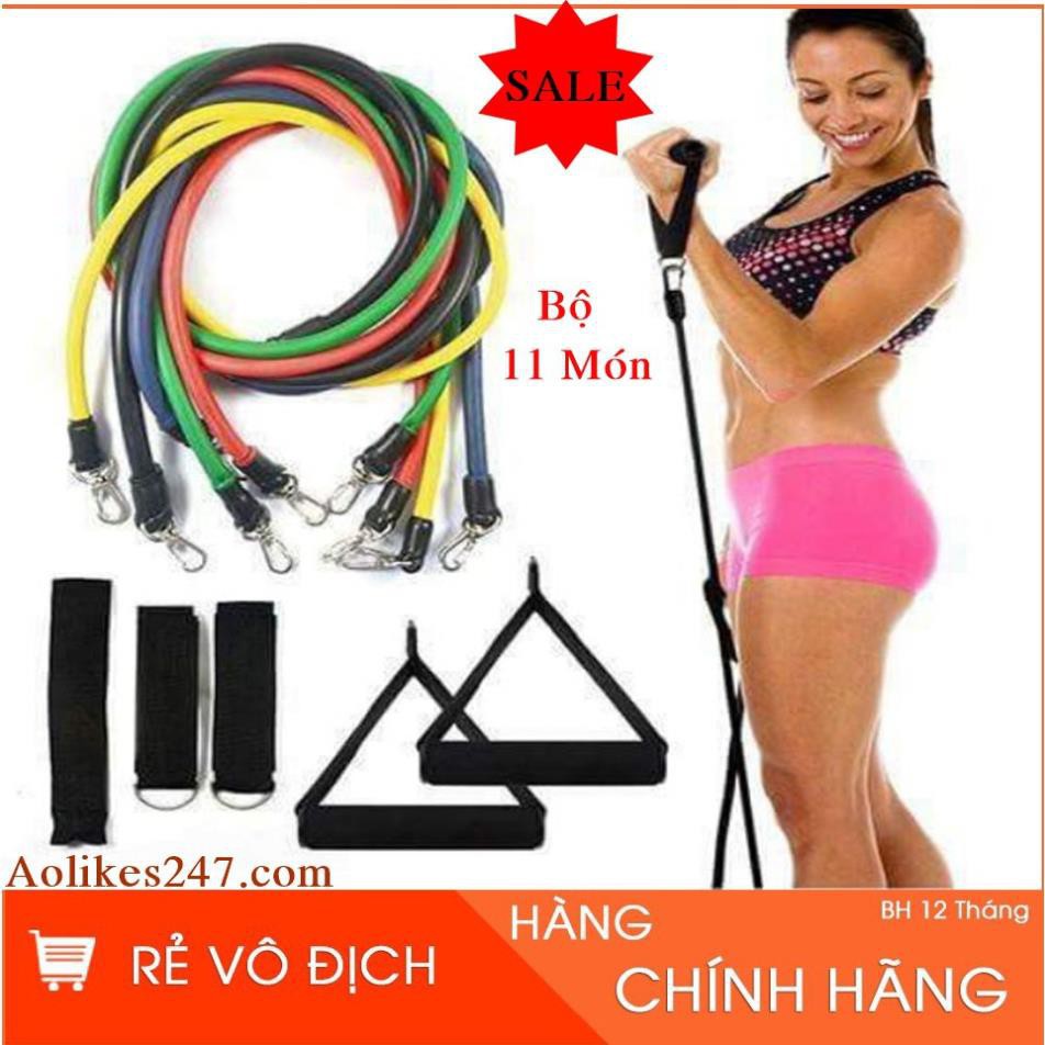 ⚡ Đủ Size 🍉 ❤️Giá Xưởng❤️ Bộ 5 Dây Ngũ Sắc Tập Full Body - Dụng Cụ Tập Gym Chính Hãng ! 🍉 . Sales Thu : : . ↺