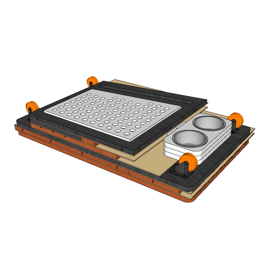 Nhà gỗ cho chó hiện đại PetZou DH006