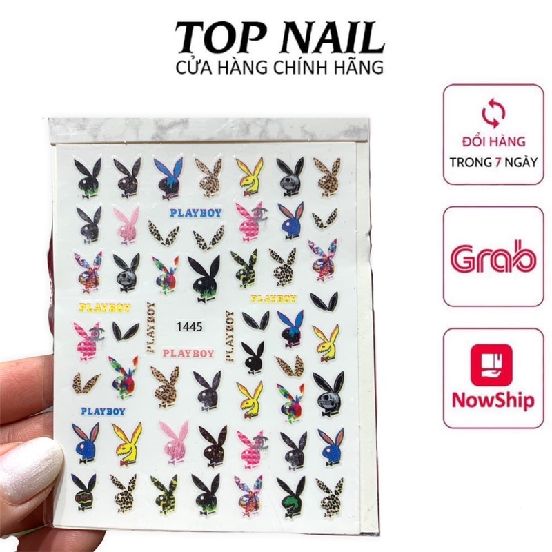 Sticker nail,hình dán trang trí móng mã 1445