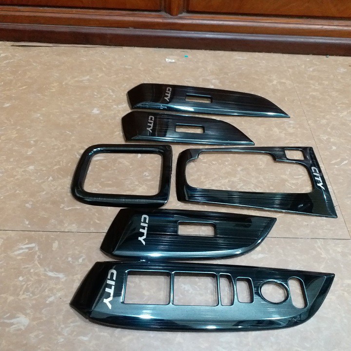 Ốp Nội Thất Xe Honda City 2014-2020, 2021 số tự động, Titan cao cấp