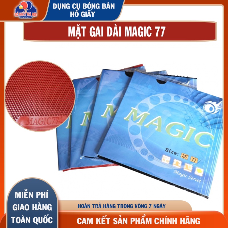 Mặt Vợt Gai Bóng Bàn MAGIC 77 Thế Hệ Mới Nâng Cấp