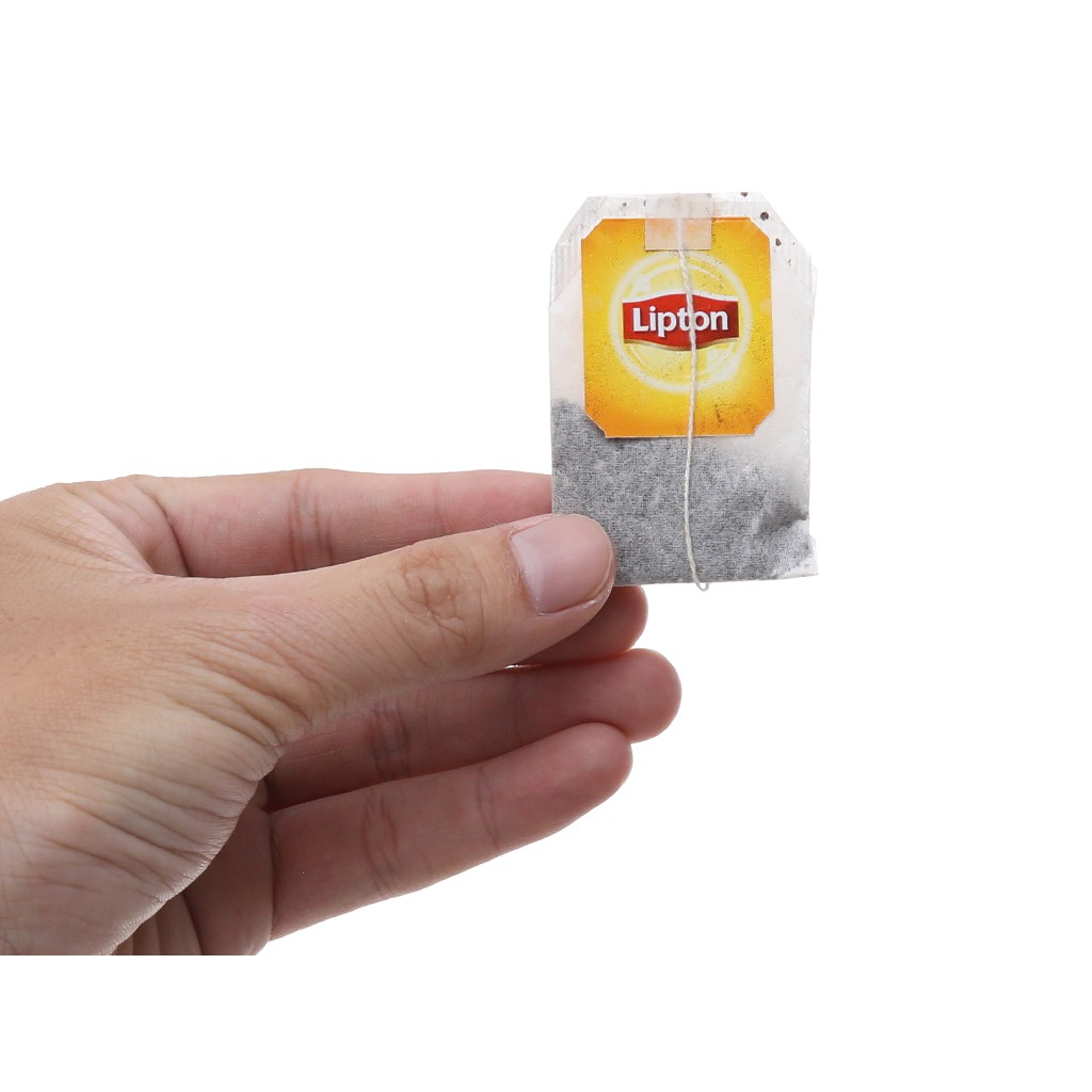 Trà đen Lipton túi lọc nhãn vàng hộp 25 Túi x 2g