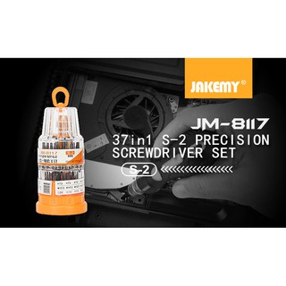 BỘ TUA VÍT 37IN1 JAKEMY JM-8117