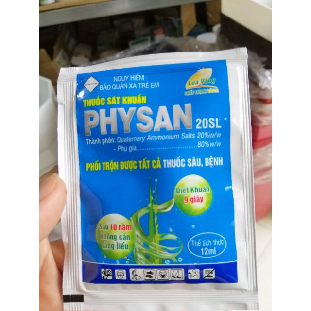 [SIEURE] sát khuẩn Physan 20SL đặc trị thối nhũn cho lan hàng đẹp, phân phối chuyên nghiệp.