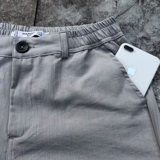 Quần short Đũi nam