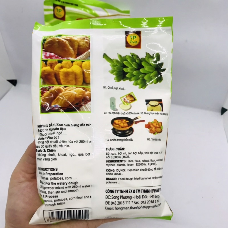 Bột chiên chuối thành phát 250g