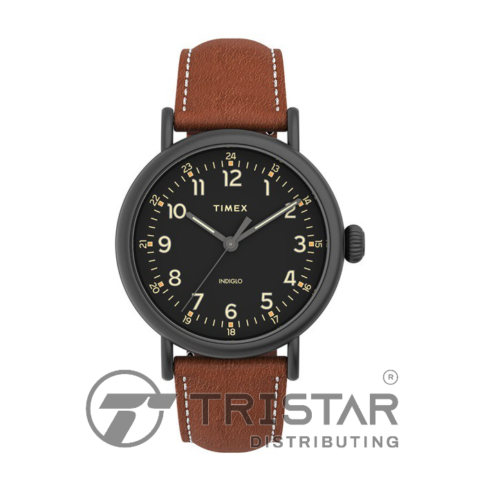 Đồng hồ Nam Timex Standard TW2U58600 - TW2U58700 Dây Da - Chính Hãng