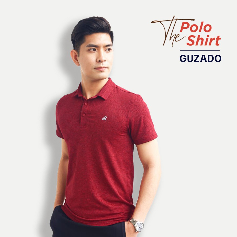 Áo Polo Nam GUZADO(3 Màu), Chất Thể Thao, Phom Dáng Trẻ Trung KRP21-01