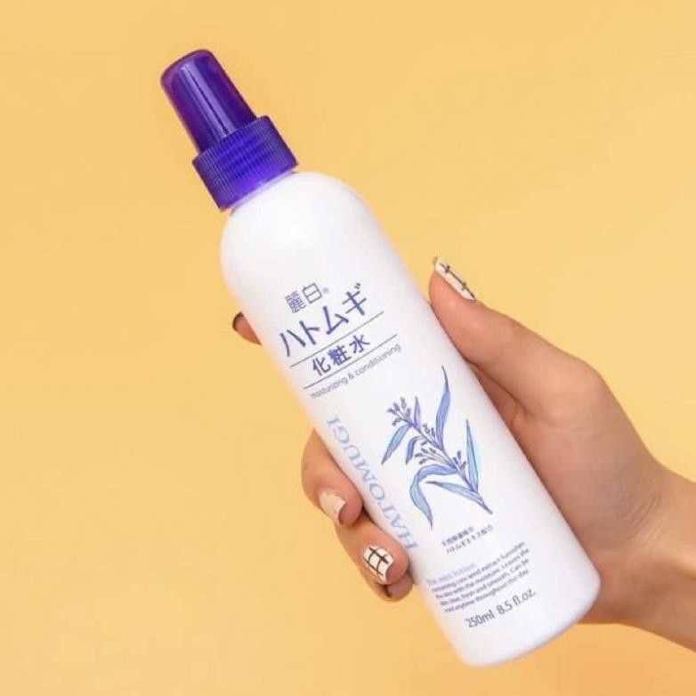 Xịt Khoáng Dưỡng Ẩm Làm Dịu Da HATOMUGI The Mist Lotion 250ml Nhật Bản ( Hàng Au ) [HangNhat] | BigBuy360 - bigbuy360.vn