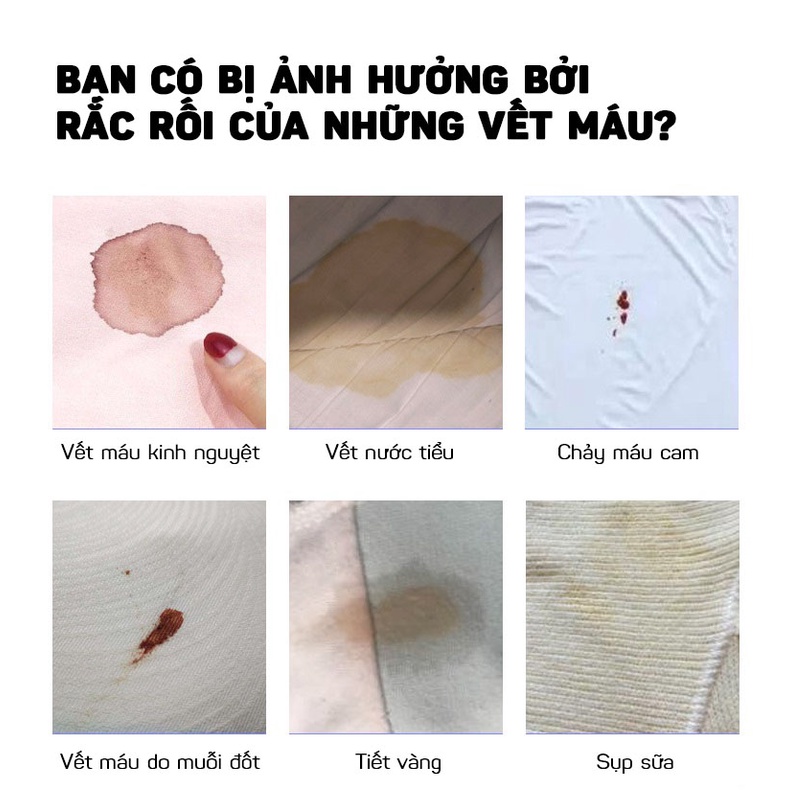 Dung Dịch Tẩy Rửa Vết Máu Trên Quần Áo, Đồ Lót Siêu Sạch 200ML DOKEY99
