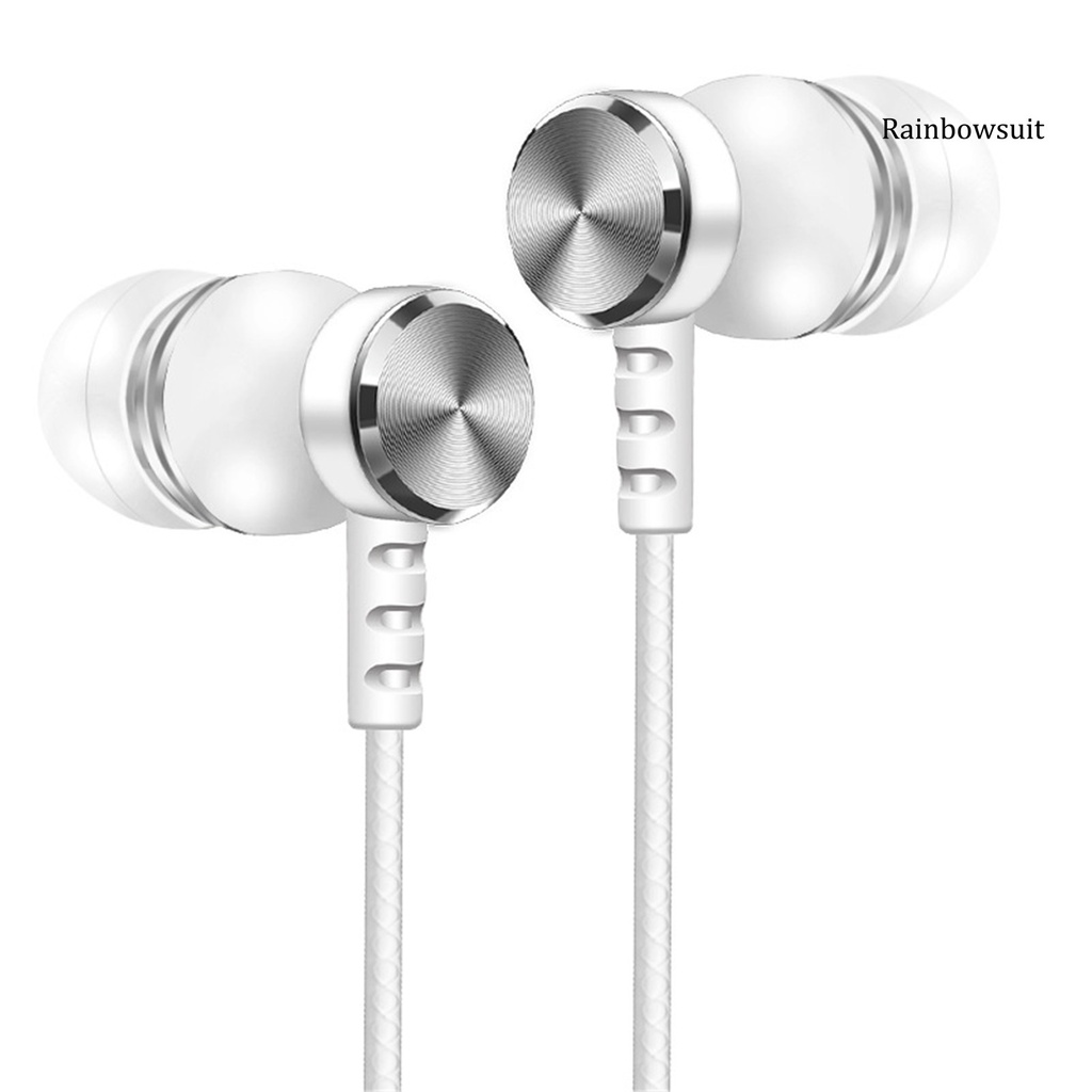 Tai Nghe Nhét Tai Rb- Y11 3.5mm Âm Thanh Siêu Trầm Có Dây Chất Lượng Cao