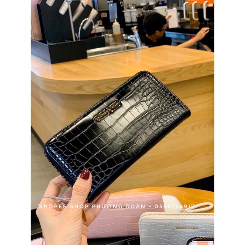 Ví cầm tay dáng dài size 20cm kèm hộp da rắn đủ màu | BigBuy360 - bigbuy360.vn