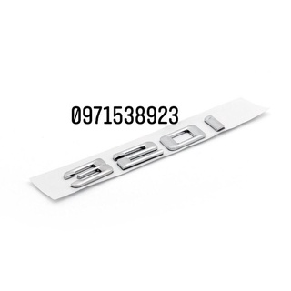 logo chữ 320i dán thân xe BMV hàng cao cấp xịn