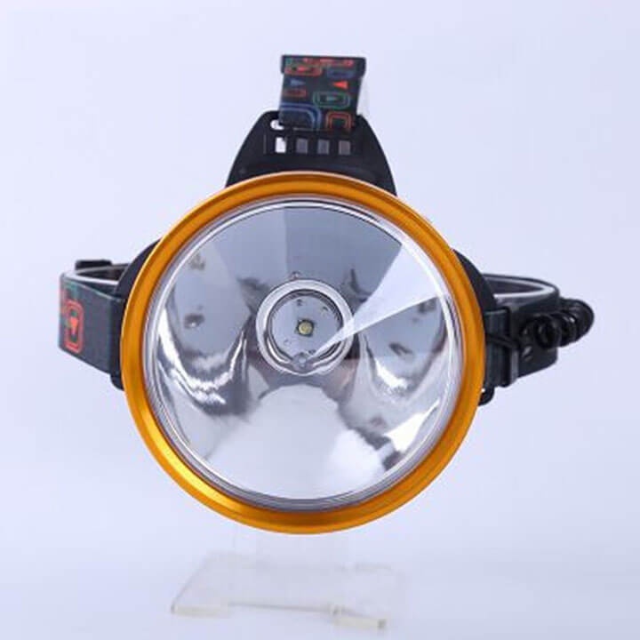 Đèn pin đội đầu siêu sáng 1 bóng led chiếu xa 500m, chống thấm nước, 3 pin sạc 18650 3600mAh, chip Led T6