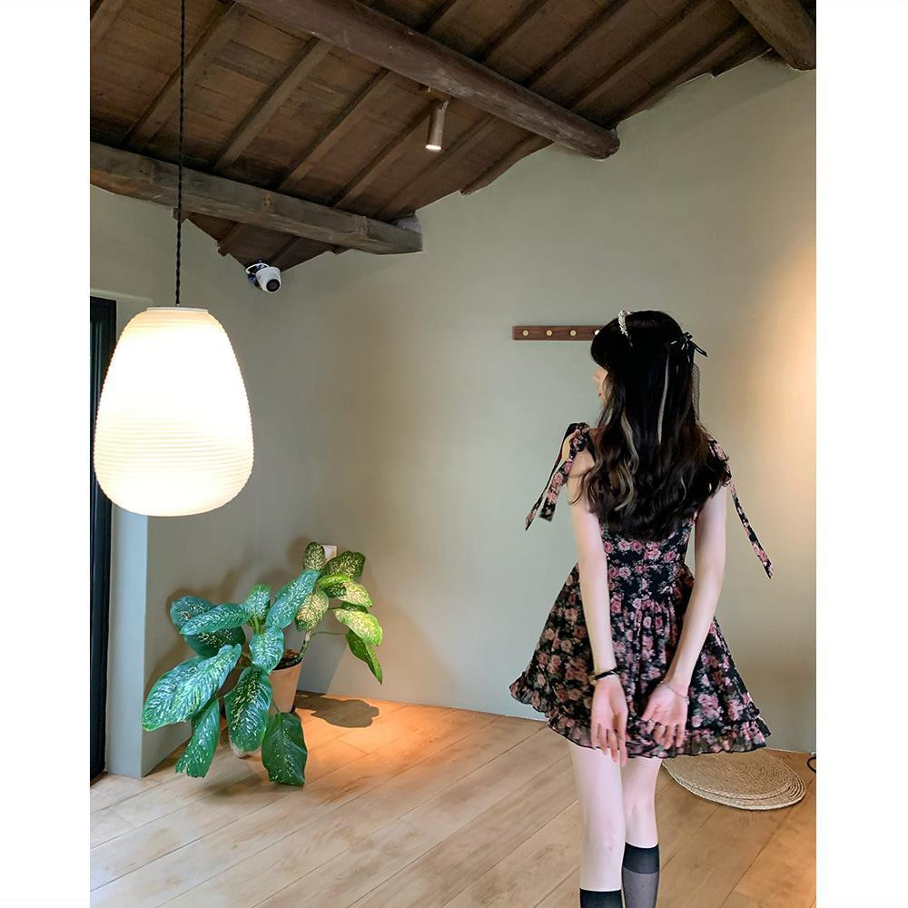 Đầm Hoa Hai Dây Ôm Dáng Thời Trang Mẫu 2021 Dành Cho Nữ | BigBuy360 - bigbuy360.vn