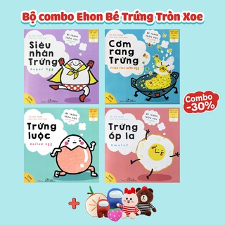 Sách - Bộ combo Bé Trứng Tròn xoe (4 cuốn)