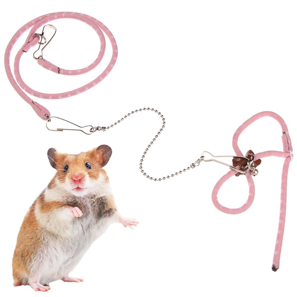 Dây Dắt Thú Cưng Đi Dạo Thiết Kế Nhỏ Gọn Siêu Bền Tiện Dụng Cho Hamster