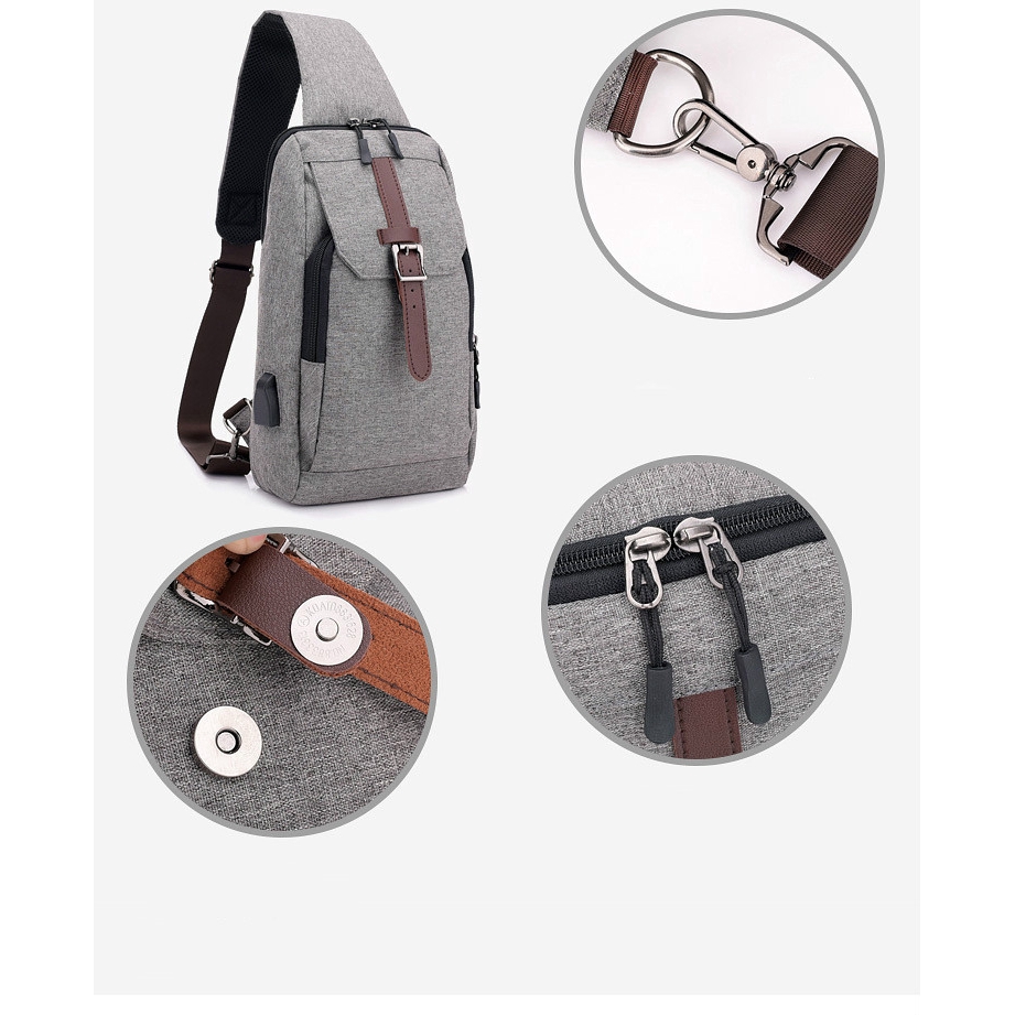 Cross-body Bags Men USB Casual Bags Outdoor Multifunctional Small Riding Bag08