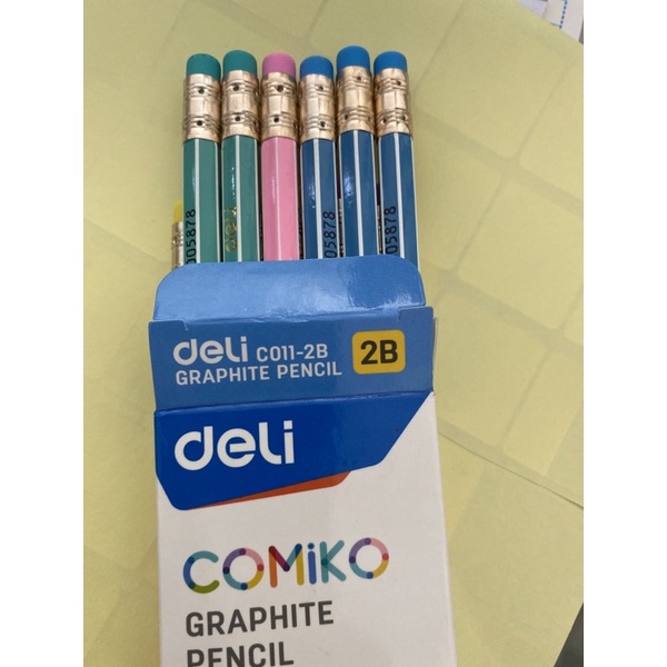 Hộp 12 bút chì Deli 2B