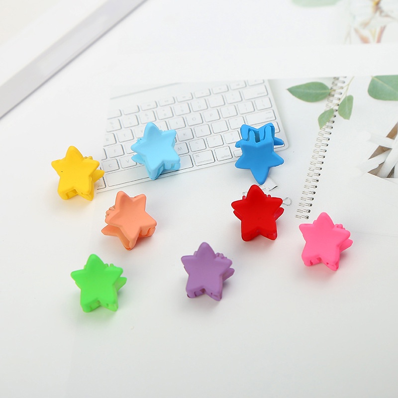Kẹp tóc hình ngôi sao/ hoa dễ thương tuỳ chọn cho bé gái