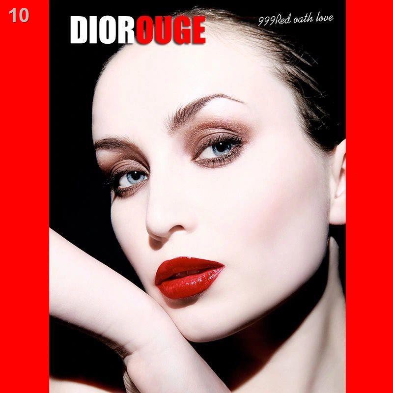 Dior Lipstick Moisturizing 999 Matte 888 Intense Blue Gold 520 Red Nhập khẩu chính hãng