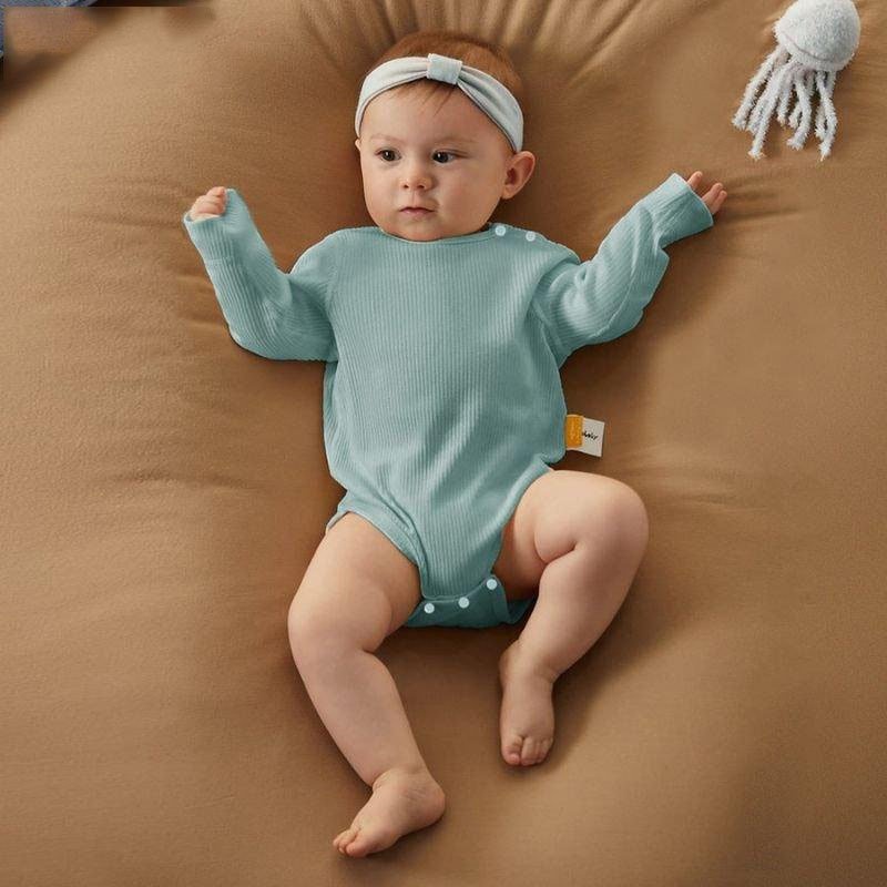 Body chip liền thân dài tay Tăm lạnh cho bé, bodysuit body đùi cho bé trai bé gái mẫu quần áo sơ sinh 0-12M