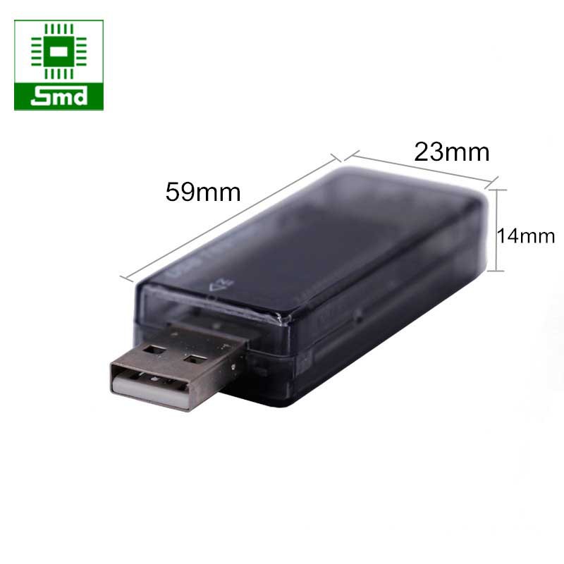 Thiết bị USB kiểm tra dòng sạc xả của pin dự phòng,điện thoại,củ sạc