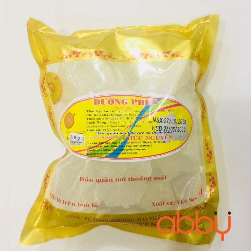 1Kg Đường Phèn Bi/Kim Cương Long An - Giang Húa