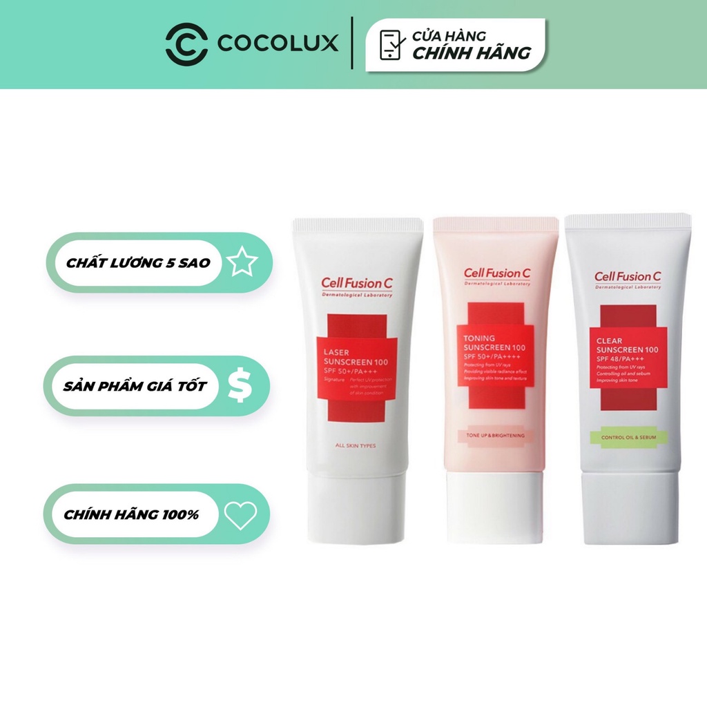 Kem chống nắng Cell Fusion Sunscreen [Coco Shop]