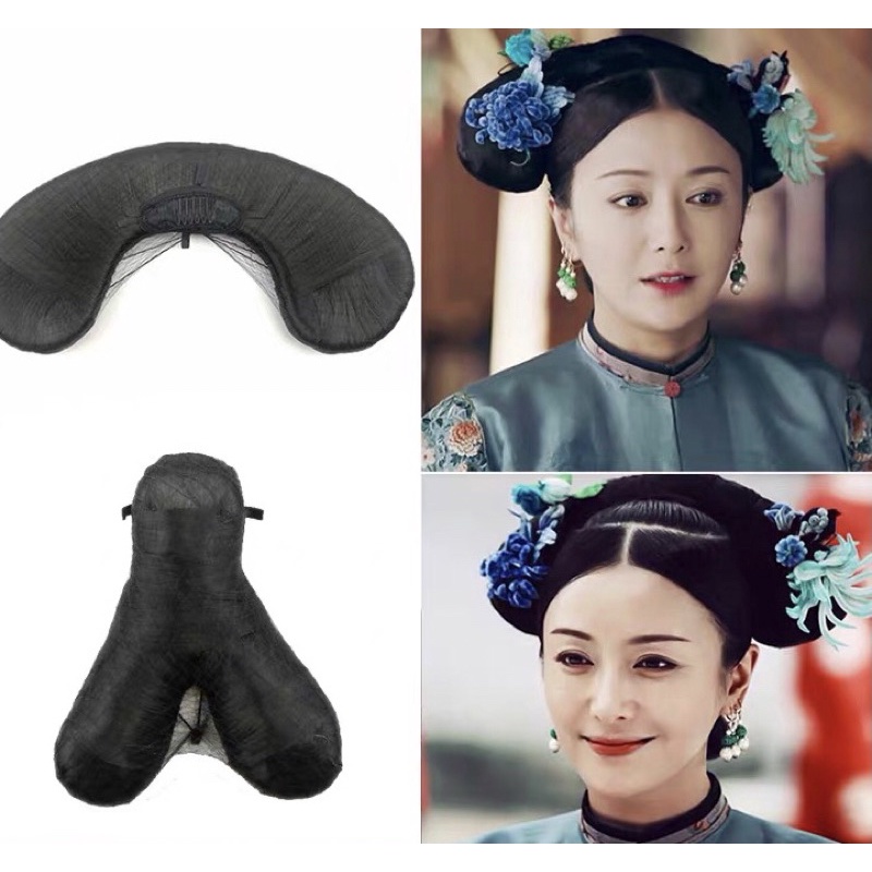 Búi tóc cổ trang nhà Thanh chụp ảnh make up cosplay diên hi công lược hậu cung như ý truyện