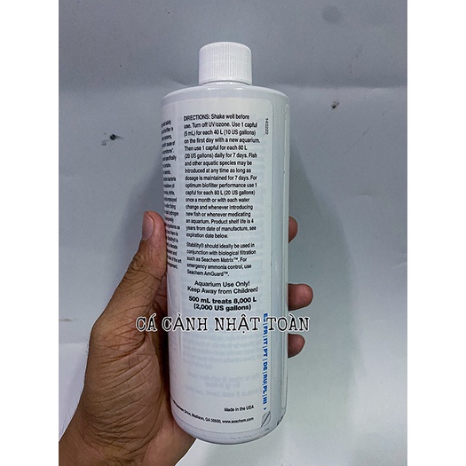 VI SINH SỐNG SEACHEM STABILITY MỸ 500ML CHO BỂ CÁ THỦY SINH