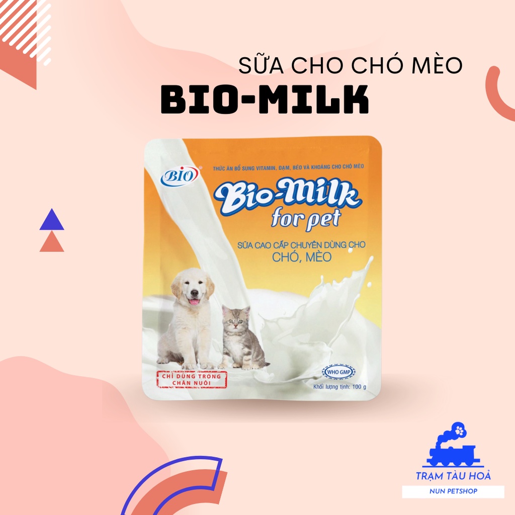 Sữa Cho Chó Mèo Bio Milk For Pet 100gr