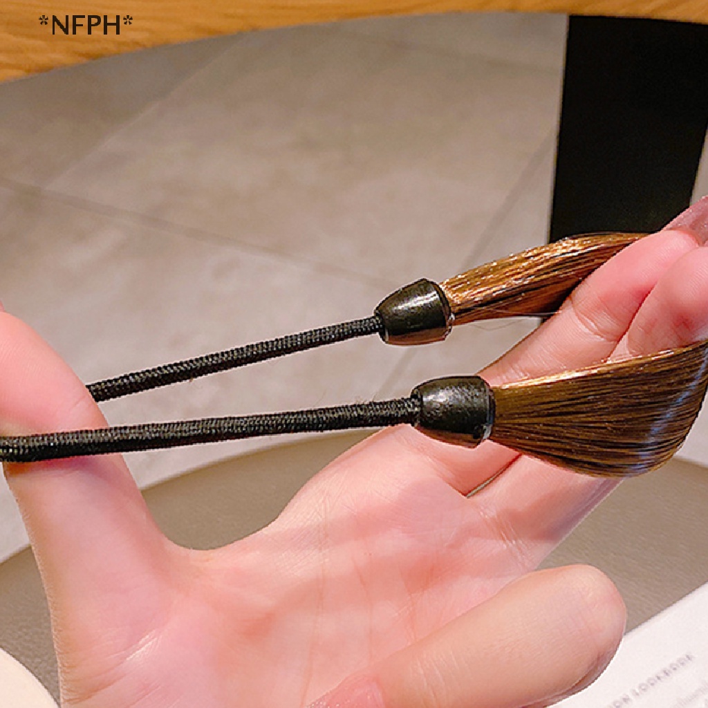 Dây Cột Tóc Giả Co Giãn Hình Tóc Giả Thời Trang