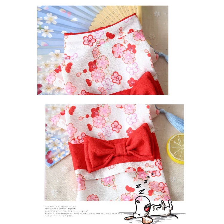 Kimono - đồ hóa trang cho chó mèo, thú cưng